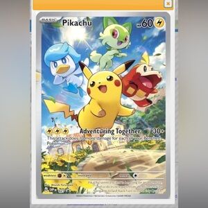 Pikachu [Paldea] #27 Pokemon Promo